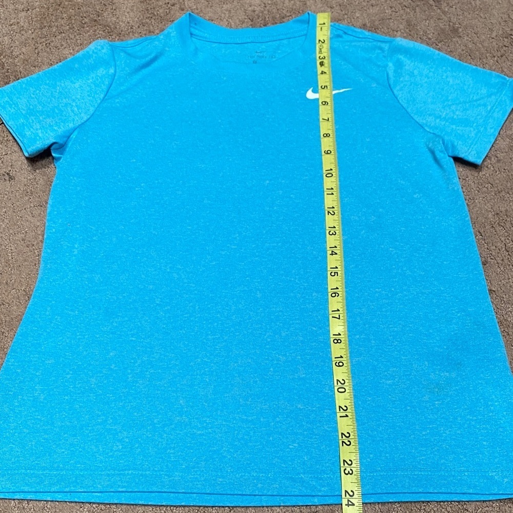 Nike Blue Short Sleeve Soft Tee-Small Activewear Summer Workout Athletic - Picture 4 of 9